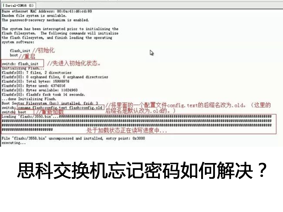BSport体育官网交换机忘记密码如何解决？