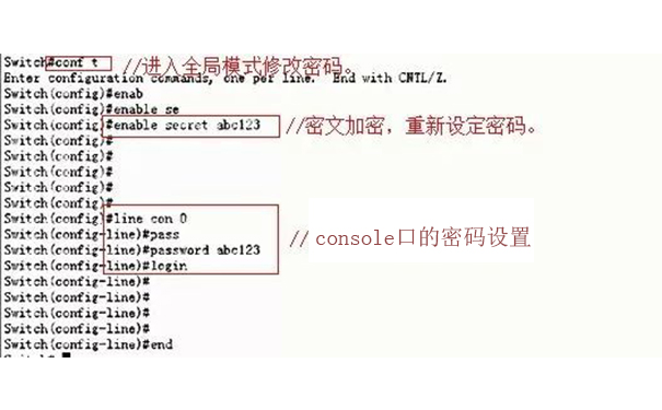 bsports交换机修改密码